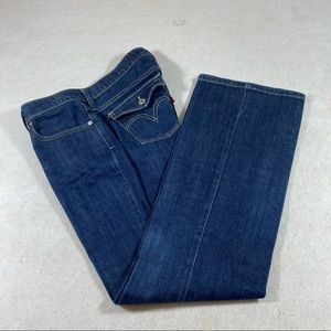Levi’s Jeans women’s 4 High Rise Flare Jeans High Rise Tab pockets Tab pockets